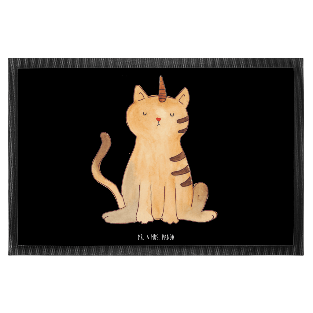 Fußmatte Einhorn Katze Einhorn, Unicorn, Katzer, Mieze, Regenbogen, Glitzer, Einhornpower, Erwachsenwerden, Katze, Katzenhorn, Einhornkatze, Kittyhorn Türvorleger, Schmutzmatte, Fußabtreter, Matte, Schmutzfänger, Fußabstreifer, Schmutzfangmatte, Türmatte, Motivfußmatte,  Haustürmatte, Vorleger  Einhorn, Einhörner, Einhorn Deko, Pegasus, Unicorn