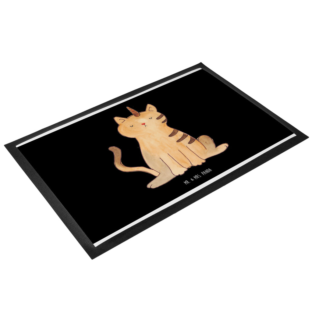 Fußmatte Einhorn Katze Einhorn, Unicorn, Katzer, Mieze, Regenbogen, Glitzer, Einhornpower, Erwachsenwerden, Katze, Katzenhorn, Einhornkatze, Kittyhorn Türvorleger, Schmutzmatte, Fußabtreter, Matte, Schmutzfänger, Fußabstreifer, Schmutzfangmatte, Türmatte, Motivfußmatte,  Haustürmatte, Vorleger  Einhorn, Einhörner, Einhorn Deko, Pegasus, Unicorn