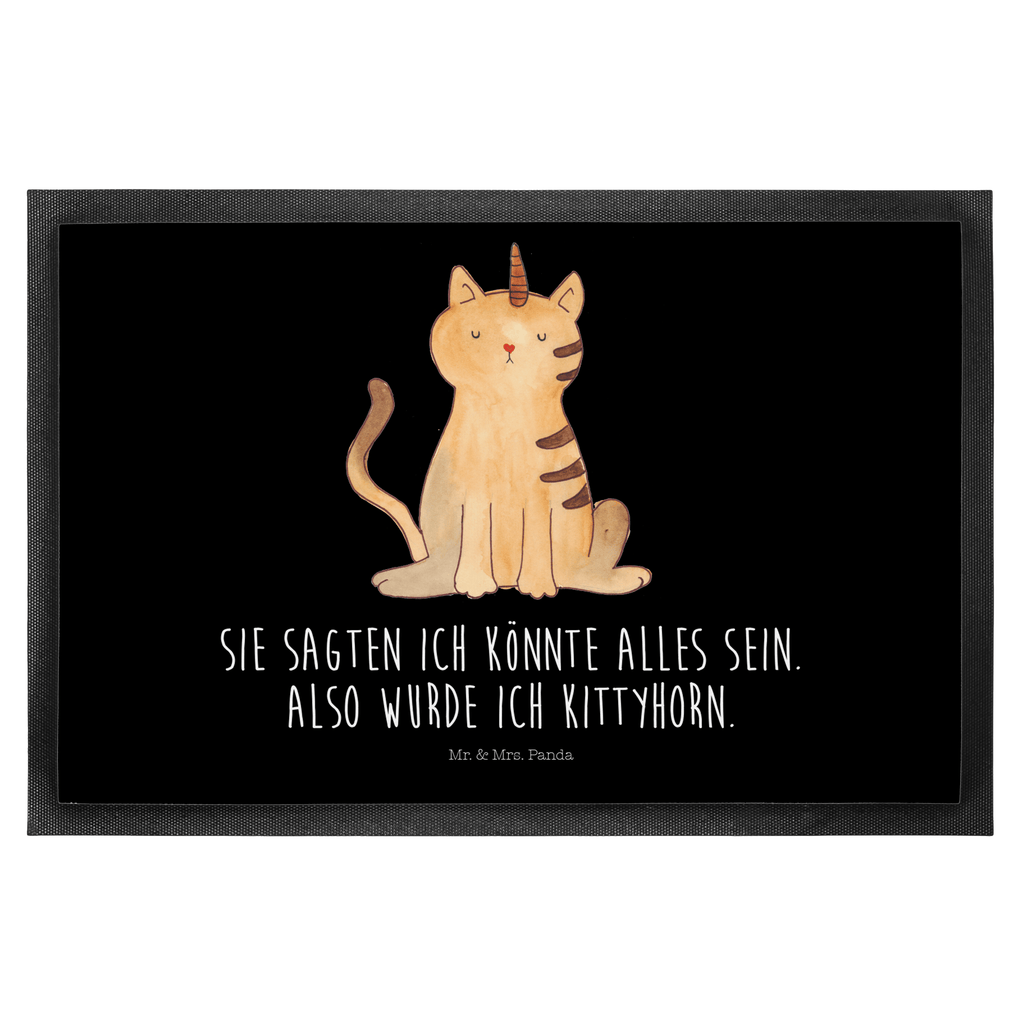 Fußmatte Einhorn Katze Einhorn, Unicorn, Katzer, Mieze, Regenbogen, Glitzer, Einhornpower, Erwachsenwerden, Katze, Katzenhorn, Einhornkatze, Kittyhorn Türvorleger, Schmutzmatte, Fußabtreter, Matte, Schmutzfänger, Fußabstreifer, Schmutzfangmatte, Türmatte, Motivfußmatte,  Haustürmatte, Vorleger  Einhorn, Einhörner, Einhorn Deko, Pegasus, Unicorn