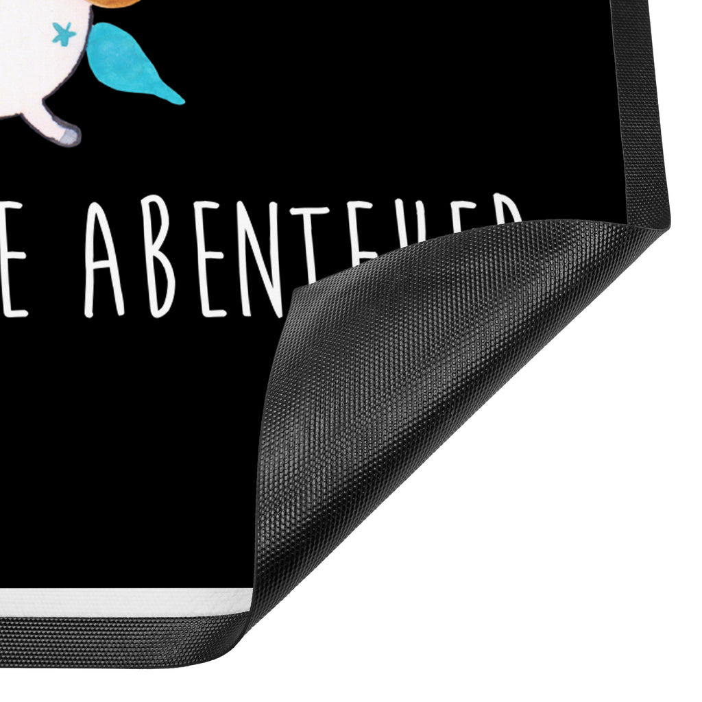 Fußmatte Einhorn Bergsteiger Einhorn, Einhörner, Unicorn, Bergsteiger, Abenteuer, Berge, Abenteurer, Weltenbummler, Weltreise, Reisen, Urlaub, Entdecker Türvorleger, Schmutzmatte, Fußabtreter, Matte, Schmutzfänger, Fußabstreifer, Schmutzfangmatte, Türmatte, Motivfußmatte,  Haustürmatte, Vorleger  Einhorn, Einhörner, Einhorn Deko, Pegasus, Unicorn