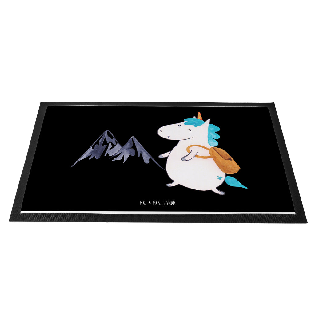 Fußmatte Einhorn Bergsteiger Einhorn, Einhörner, Unicorn, Bergsteiger, Abenteuer, Berge, Abenteurer, Weltenbummler, Weltreise, Reisen, Urlaub, Entdecker Türvorleger, Schmutzmatte, Fußabtreter, Matte, Schmutzfänger, Fußabstreifer, Schmutzfangmatte, Türmatte, Motivfußmatte,  Haustürmatte, Vorleger  Einhorn, Einhörner, Einhorn Deko, Pegasus, Unicorn