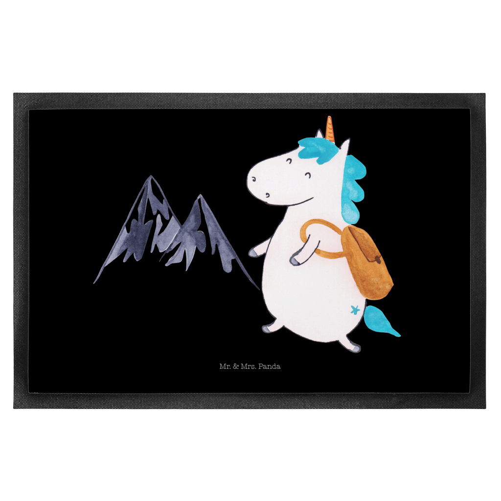 Fußmatte Einhorn Bergsteiger Einhorn, Einhörner, Unicorn, Bergsteiger, Abenteuer, Berge, Abenteurer, Weltenbummler, Weltreise, Reisen, Urlaub, Entdecker Türvorleger, Schmutzmatte, Fußabtreter, Matte, Schmutzfänger, Fußabstreifer, Schmutzfangmatte, Türmatte, Motivfußmatte,  Haustürmatte, Vorleger  Einhorn, Einhörner, Einhorn Deko, Pegasus, Unicorn