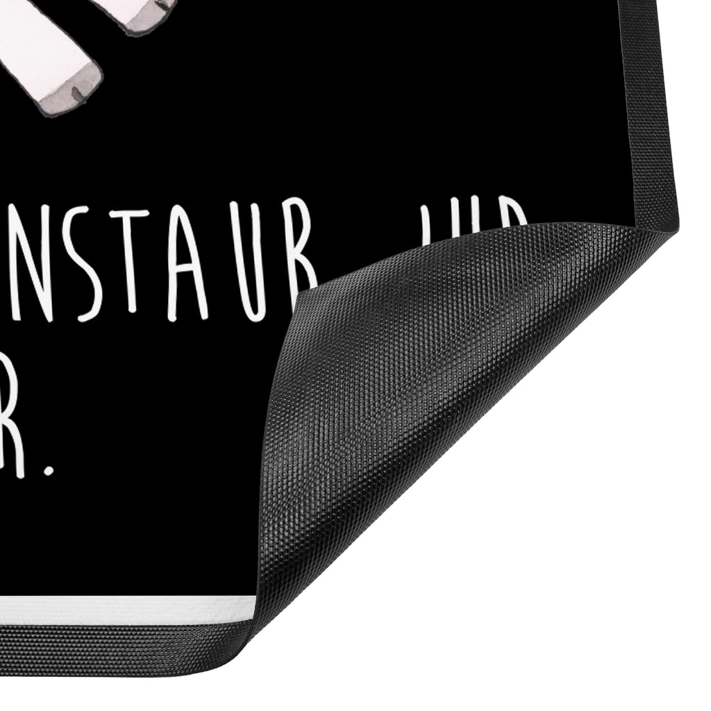 Fußmatte Einhorn Happy Einhorn, Einhörner, Unicorn, glücklich, fröhlich, Spaß, Freude, Lebensfreude, witzig, spannend, Lächeln, Lachen Türvorleger, Schmutzmatte, Fußabtreter, Matte, Schmutzfänger, Fußabstreifer, Schmutzfangmatte, Türmatte, Motivfußmatte,  Haustürmatte, Vorleger  Einhorn, Einhörner, Einhorn Deko, Pegasus, Unicorn