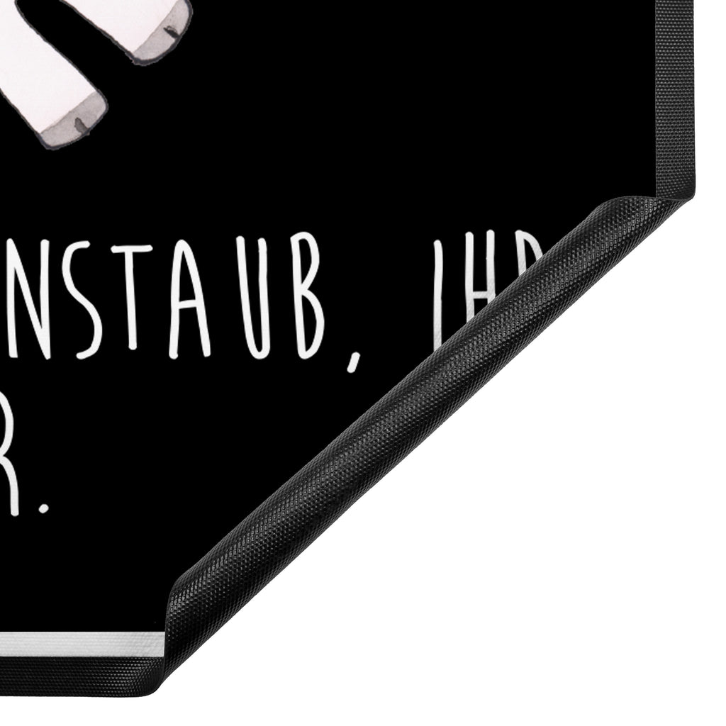 Fußmatte Einhorn Happy Einhorn, Einhörner, Unicorn, glücklich, fröhlich, Spaß, Freude, Lebensfreude, witzig, spannend, Lächeln, Lachen Türvorleger, Schmutzmatte, Fußabtreter, Matte, Schmutzfänger, Fußabstreifer, Schmutzfangmatte, Türmatte, Motivfußmatte,  Haustürmatte, Vorleger  Einhorn, Einhörner, Einhorn Deko, Pegasus, Unicorn