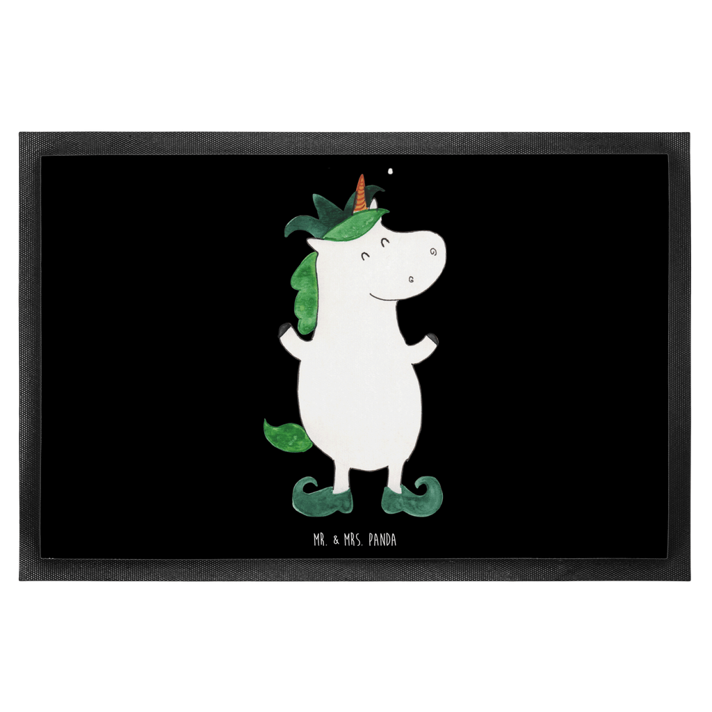 Fußmatte Einhorn Joker Einhörner, Unicorn, Einhorn, Hofnarr, Kasper, Gaukler, Mittelalter Türvorleger, Schmutzmatte, Fußabtreter, Matte, Schmutzfänger, Fußabstreifer, Schmutzfangmatte, Türmatte, Motivfußmatte,  Haustürmatte, Vorleger  Einhorn, Einhörner, Einhorn Deko, Pegasus, Unicorn