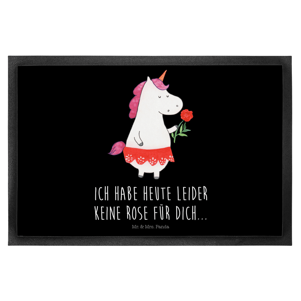 Fußmatte Einhorn Dame Einhörner, Unicorn, Einhorn, Dame, Lady, feine Dame, Freundin, Frau, Bachelor, Bachelorette, Abfuhr, Schluss machen, Trennung Türvorleger, Schmutzmatte, Fußabtreter, Matte, Schmutzfänger, Fußabstreifer, Schmutzfangmatte, Türmatte, Motivfußmatte,  Haustürmatte, Vorleger  Einhorn, Einhörner, Einhorn Deko, Pegasus, Unicorn