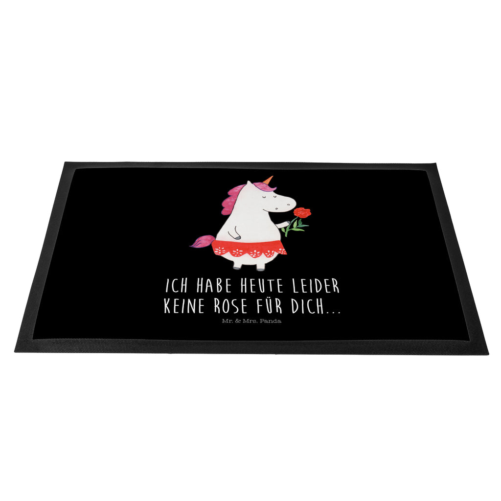 Fußmatte Einhorn Dame Einhörner, Unicorn, Einhorn, Dame, Lady, feine Dame, Freundin, Frau, Bachelor, Bachelorette, Abfuhr, Schluss machen, Trennung Türvorleger, Schmutzmatte, Fußabtreter, Matte, Schmutzfänger, Fußabstreifer, Schmutzfangmatte, Türmatte, Motivfußmatte,  Haustürmatte, Vorleger  Einhorn, Einhörner, Einhorn Deko, Pegasus, Unicorn