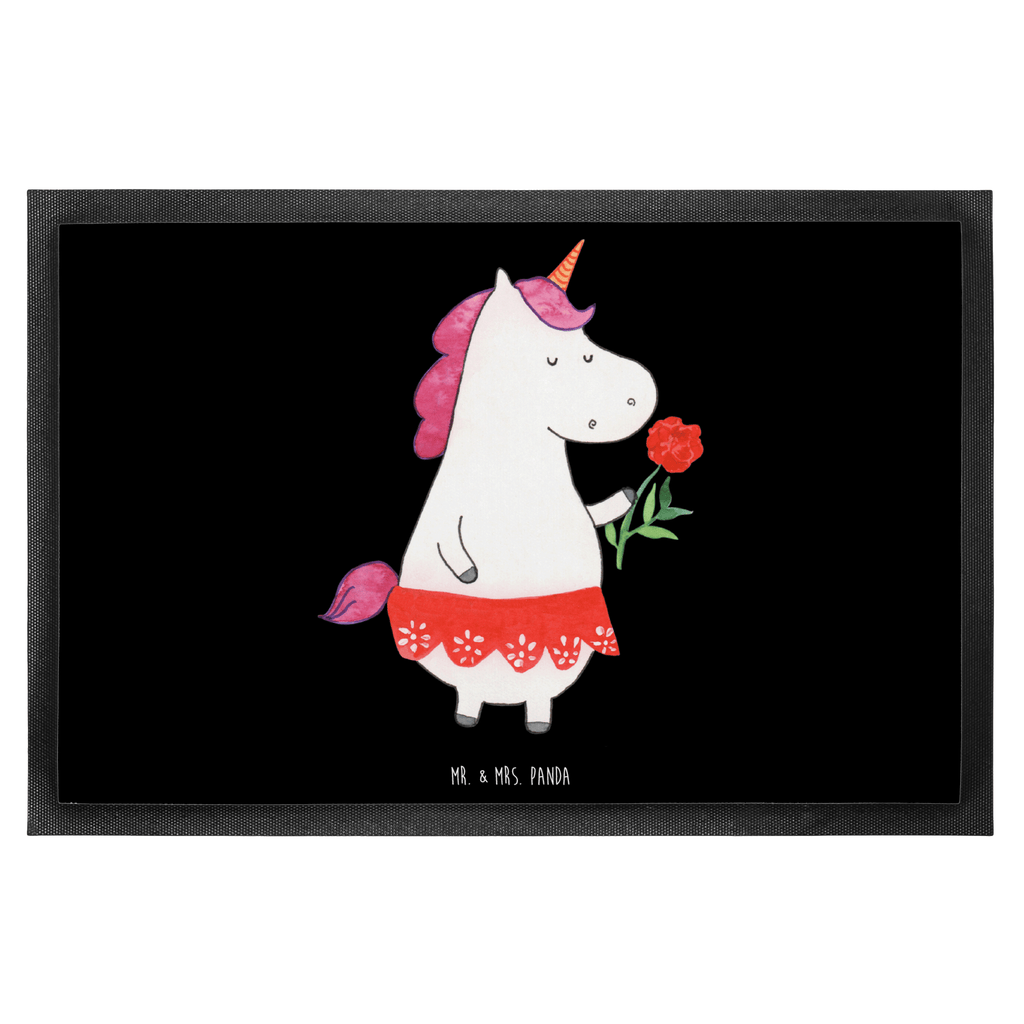 Fußmatte Einhorn Dame Einhörner, Unicorn, Einhorn, Dame, Lady, feine Dame, Freundin, Frau, Bachelor, Bachelorette, Abfuhr, Schluss machen, Trennung Türvorleger, Schmutzmatte, Fußabtreter, Matte, Schmutzfänger, Fußabstreifer, Schmutzfangmatte, Türmatte, Motivfußmatte,  Haustürmatte, Vorleger  Einhorn, Einhörner, Einhorn Deko, Pegasus, Unicorn