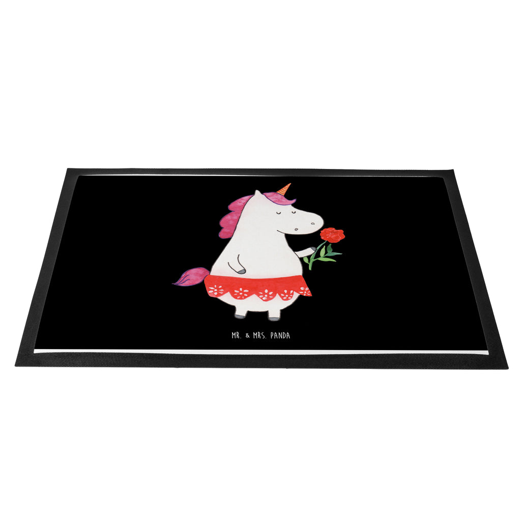 Fußmatte Einhorn Dame Einhörner, Unicorn, Einhorn, Dame, Lady, feine Dame, Freundin, Frau, Bachelor, Bachelorette, Abfuhr, Schluss machen, Trennung Türvorleger, Schmutzmatte, Fußabtreter, Matte, Schmutzfänger, Fußabstreifer, Schmutzfangmatte, Türmatte, Motivfußmatte,  Haustürmatte, Vorleger  Einhorn, Einhörner, Einhorn Deko, Pegasus, Unicorn
