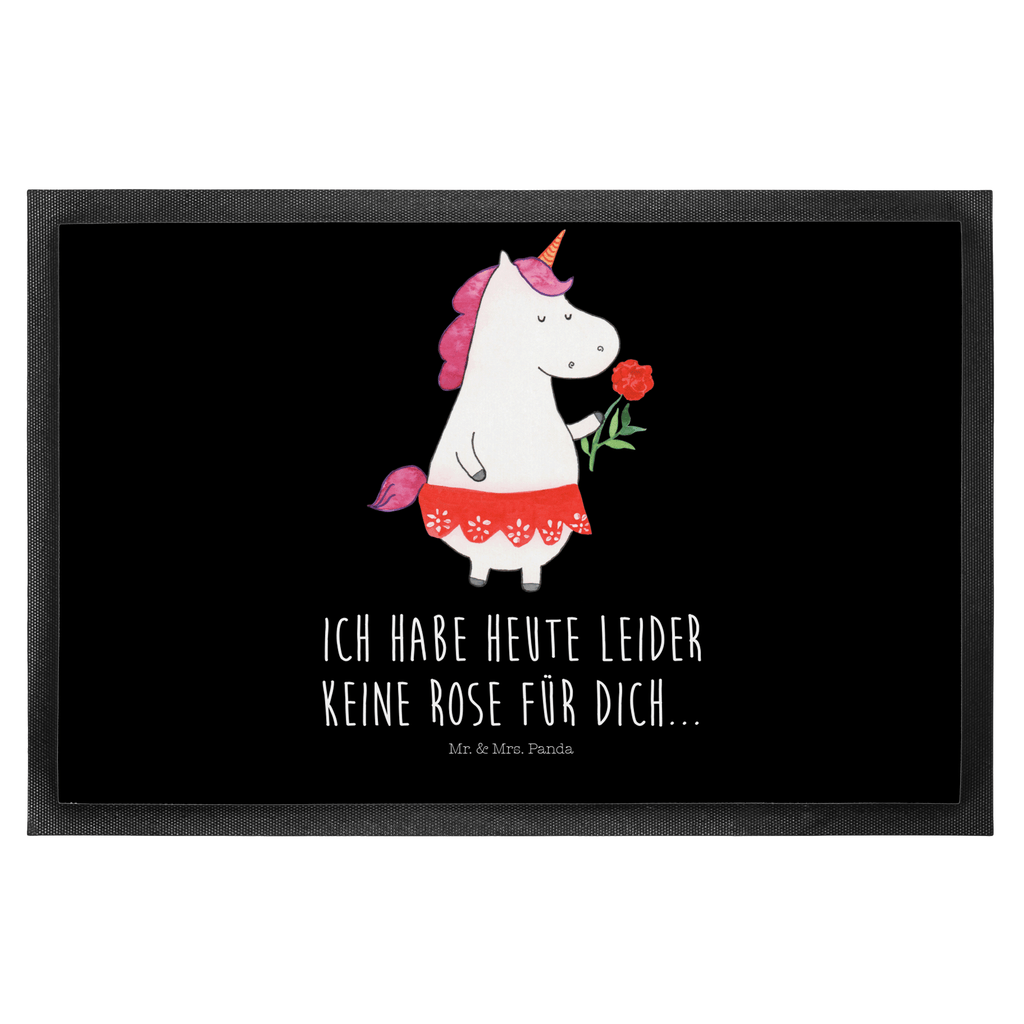 Fußmatte Einhorn Dame Einhörner, Unicorn, Einhorn, Dame, Lady, feine Dame, Freundin, Frau, Bachelor, Bachelorette, Abfuhr, Schluss machen, Trennung Türvorleger, Schmutzmatte, Fußabtreter, Matte, Schmutzfänger, Fußabstreifer, Schmutzfangmatte, Türmatte, Motivfußmatte,  Haustürmatte, Vorleger  Einhorn, Einhörner, Einhorn Deko, Pegasus, Unicorn