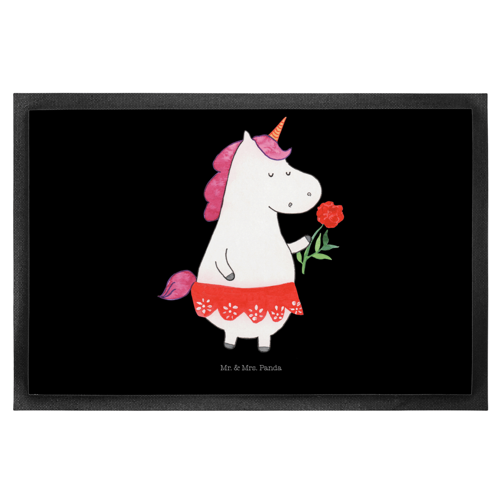 Fußmatte Einhorn Dame Einhörner, Unicorn, Einhorn, Dame, Lady, feine Dame, Freundin, Frau, Bachelor, Bachelorette, Abfuhr, Schluss machen, Trennung Türvorleger, Schmutzmatte, Fußabtreter, Matte, Schmutzfänger, Fußabstreifer, Schmutzfangmatte, Türmatte, Motivfußmatte,  Haustürmatte, Vorleger  Einhorn, Einhörner, Einhorn Deko, Pegasus, Unicorn