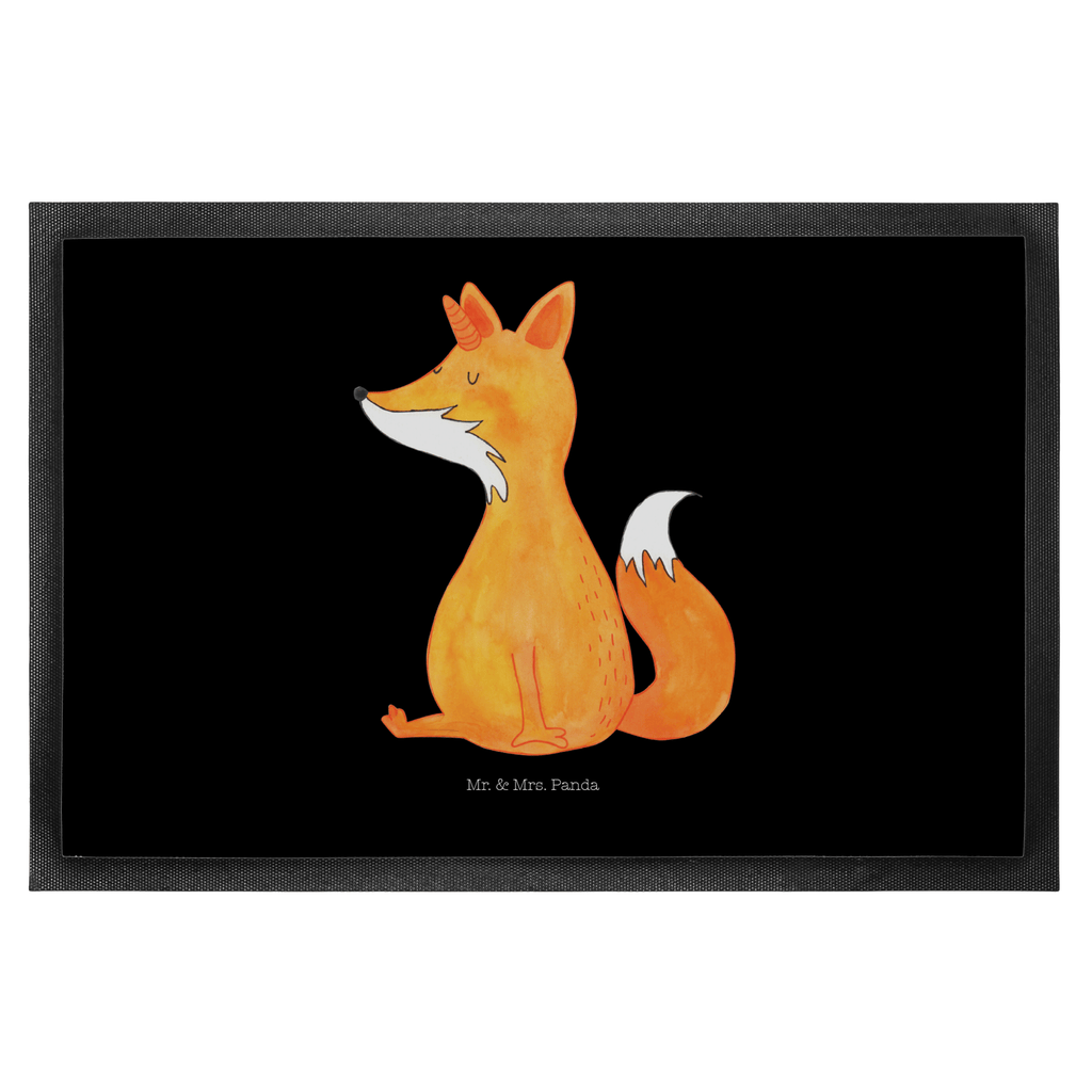 Fußmatte Fuchshörnchen Fuchs, Einhorn, Einhörner, Unicorns, Fuchshörnchen, Fuchshorn, Foxycorn, Füchse Türvorleger, Schmutzmatte, Fußabtreter, Matte, Schmutzfänger, Fußabstreifer, Schmutzfangmatte, Türmatte, Motivfußmatte,  Haustürmatte, Vorleger  Einhorn, Einhörner, Einhorn Deko, Pegasus, Unicorn