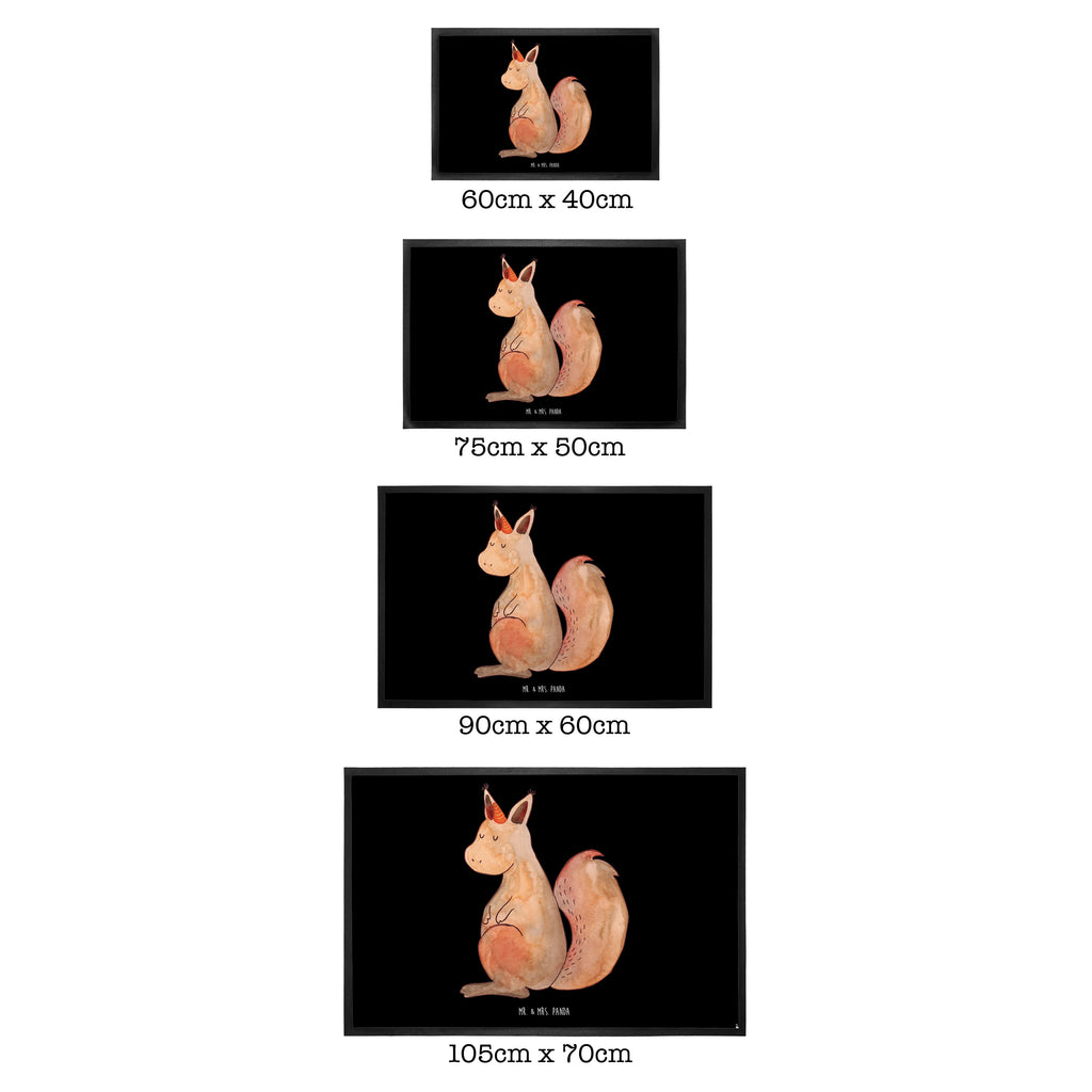 Fußmatte Einhörnchen Glaube Einhorn, Einhörner, Einhörnchen, Eichhörnchen, Eichhorn Türvorleger, Schmutzmatte, Fußabtreter, Matte, Schmutzfänger, Fußabstreifer, Schmutzfangmatte, Türmatte, Motivfußmatte,  Haustürmatte, Vorleger  Einhorn, Einhörner, Einhorn Deko, Pegasus, Unicorn