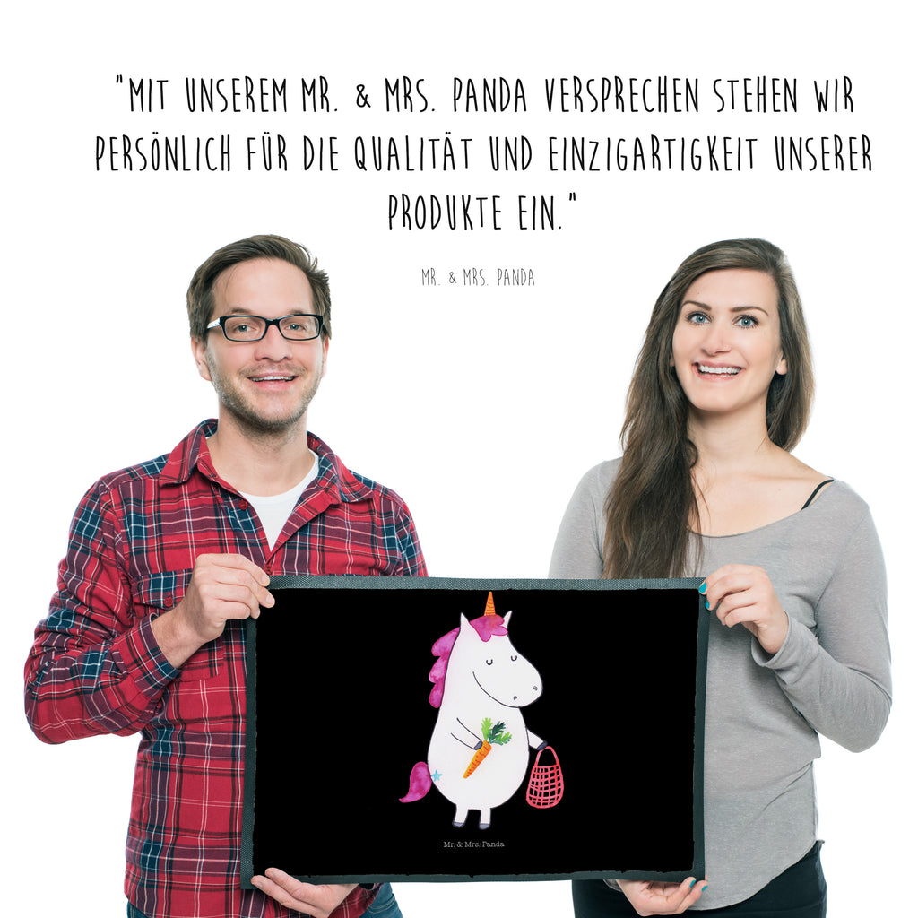Fußmatte Einhorn Vegan vegan, Gesund leben, Vegetariar, Rohkost, Gesund essen, Veganismus, Veganer Türvorleger, Schmutzmatte, Fußabtreter, Matte, Schmutzfänger, Fußabstreifer, Schmutzfangmatte, Türmatte, Motivfußmatte,  Haustürmatte, Vorleger  Einhorn, Einhörner, Einhorn Deko, Pegasus, Unicorn