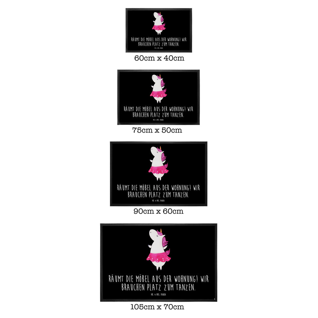 Fußmatte Einhorn Ballerina Einhorn, Einhörner, Unicorn, Tanzen, Ballerina, Party, Wohnung, Spaß, Feiern, Geburtstag, Tänzerin, Lebenslust, Lebensfreude  Türvorleger, Schmutzmatte, Fußabtreter, Matte, Schmutzfänger, Fußabstreifer, Schmutzfangmatte, Türmatte, Motivfußmatte,  Haustürmatte, Vorleger  Einhorn, Einhörner, Einhorn Deko, Pegasus, Unicorn