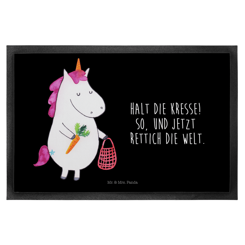 Fußmatte Einhorn Gemüse Einhorn, Einhörner, Unicorn, Biomarkt, Bio, Gemüse, Wochenmarkt Türvorleger, Schmutzmatte, Fußabtreter, Matte, Schmutzfänger, Fußabstreifer, Schmutzfangmatte, Türmatte, Motivfußmatte,  Haustürmatte, Vorleger  Einhorn, Einhörner, Einhorn Deko, Pegasus, Unicorn