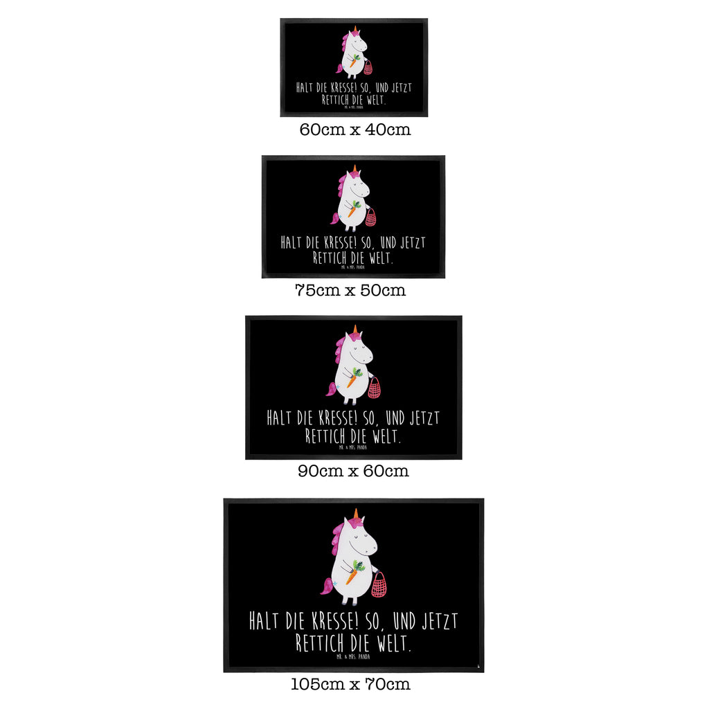 Fußmatte Einhorn Gemüse Einhorn, Einhörner, Unicorn, Biomarkt, Bio, Gemüse, Wochenmarkt Türvorleger, Schmutzmatte, Fußabtreter, Matte, Schmutzfänger, Fußabstreifer, Schmutzfangmatte, Türmatte, Motivfußmatte,  Haustürmatte, Vorleger  Einhorn, Einhörner, Einhorn Deko, Pegasus, Unicorn