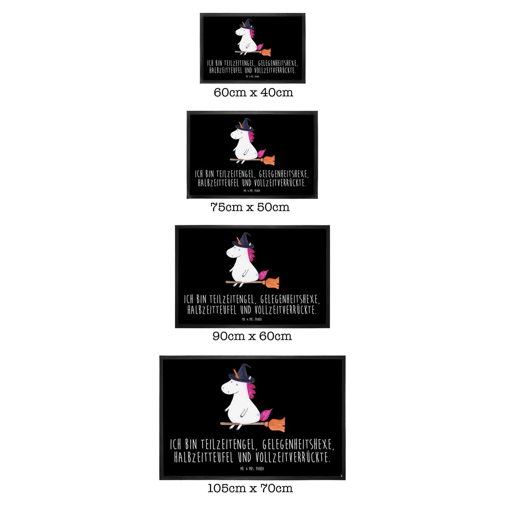 Fußmatte Einhorn Hexe Einhorn, Einhörner, Unicorn, Frau, Ehefrau, Hexe, Teufel, Engel, Verrückte, Freundin, Leben, Zicke Türvorleger, Schmutzmatte, Fußabtreter, Matte, Schmutzfänger, Fußabstreifer, Schmutzfangmatte, Türmatte, Motivfußmatte,  Haustürmatte, Vorleger  Einhorn, Einhörner, Einhorn Deko, Pegasus, Unicorn