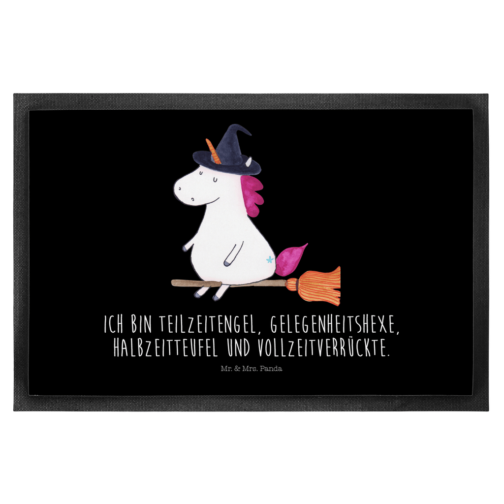 Fußmatte Einhorn Hexe Einhorn, Einhörner, Unicorn, Frau, Ehefrau, Hexe, Teufel, Engel, Verrückte, Freundin, Leben, Zicke Türvorleger, Schmutzmatte, Fußabtreter, Matte, Schmutzfänger, Fußabstreifer, Schmutzfangmatte, Türmatte, Motivfußmatte,  Haustürmatte, Vorleger  Einhorn, Einhörner, Einhorn Deko, Pegasus, Unicorn
