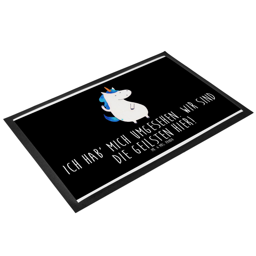 Fußmatte Einhorn Mann Einhorn, Einhörner, Unicorn, cool, Mann, Freundin, Familie, bester Freund, BFF, Party, hübsch, beste Türvorleger, Schmutzmatte, Fußabtreter, Matte, Schmutzfänger, Fußabstreifer, Schmutzfangmatte, Türmatte, Motivfußmatte,  Haustürmatte, Vorleger  Einhorn, Einhörner, Einhorn Deko, Pegasus, Unicorn