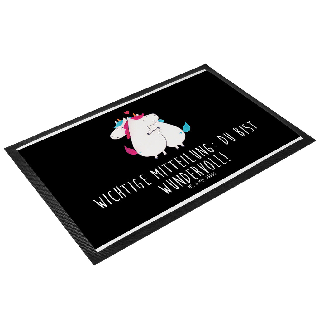 Fußmatte Einhorn Mitteilung Einhorn, Einhörner, Valentinstag, Valentine, Liebe, Geschenk, Partner, Ehe, lustig, witzig, Spruch  Türvorleger, Schmutzmatte, Fußabtreter, Matte, Schmutzfänger, Fußabstreifer, Schmutzfangmatte, Türmatte, Motivfußmatte,  Haustürmatte, Vorleger  Einhorn, Einhörner, Einhorn Deko, Pegasus, Unicorn