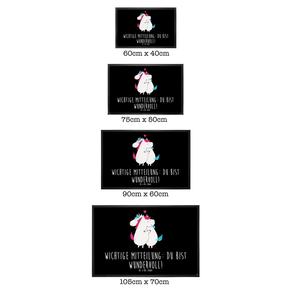 Fußmatte Einhorn Mitteilung Einhorn, Einhörner, Valentinstag, Valentine, Liebe, Geschenk, Partner, Ehe, lustig, witzig, Spruch  Türvorleger, Schmutzmatte, Fußabtreter, Matte, Schmutzfänger, Fußabstreifer, Schmutzfangmatte, Türmatte, Motivfußmatte,  Haustürmatte, Vorleger  Einhorn, Einhörner, Einhorn Deko, Pegasus, Unicorn