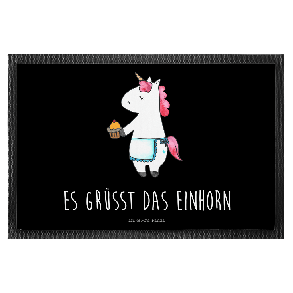 Fußmatte Einhorn Muffin Einhorn, Unicorn, Geburtstag, Backen, Muffin, Kekse, Geburtstagsgrüße, Glückwünsche, Liebesgrüße, Einhorn, Grüße,  Türvorleger, Schmutzmatte, Fußabtreter, Matte, Schmutzfänger, Fußabstreifer, Schmutzfangmatte, Türmatte, Motivfußmatte,  Haustürmatte, Vorleger  Einhorn, Einhörner, Einhorn Deko, Pegasus, Unicorn