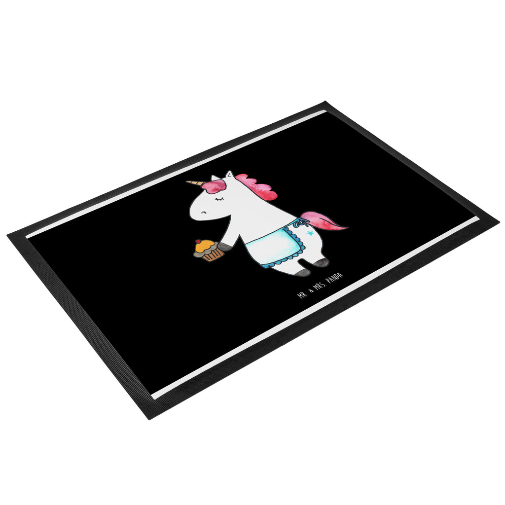 Fußmatte Einhorn Muffin Einhorn, Unicorn, Geburtstag, Backen, Muffin, Kekse, Geburtstagsgrüße, Glückwünsche, Liebesgrüße, Einhorn, Grüße,  Türvorleger, Schmutzmatte, Fußabtreter, Matte, Schmutzfänger, Fußabstreifer, Schmutzfangmatte, Türmatte, Motivfußmatte,  Haustürmatte, Vorleger  Einhorn, Einhörner, Einhorn Deko, Pegasus, Unicorn
