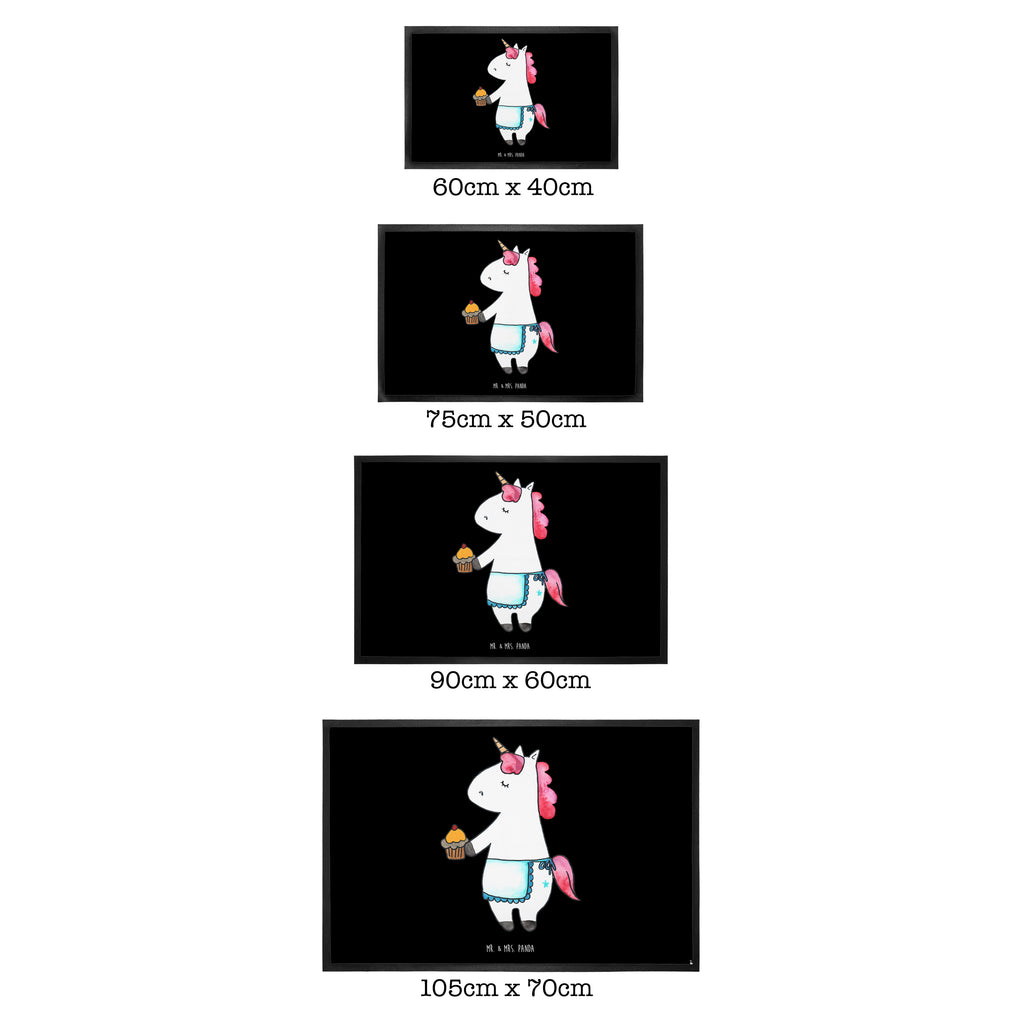 Fußmatte Einhorn Muffin Einhorn, Unicorn, Geburtstag, Backen, Muffin, Kekse, Geburtstagsgrüße, Glückwünsche, Liebesgrüße, Einhorn, Grüße,  Türvorleger, Schmutzmatte, Fußabtreter, Matte, Schmutzfänger, Fußabstreifer, Schmutzfangmatte, Türmatte, Motivfußmatte,  Haustürmatte, Vorleger  Einhorn, Einhörner, Einhorn Deko, Pegasus, Unicorn