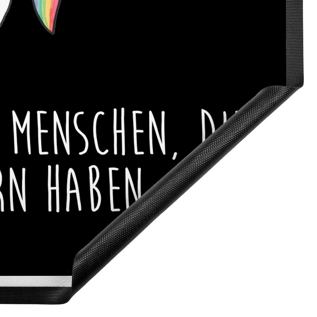 Fußmatte Einhorn Nacht Einhorn, Träume, Traum, Einhörner, unicorn, Realität, Menschen, Geschenk, Ruhe, Freundin Türvorleger, Schmutzmatte, Fußabtreter, Matte, Schmutzfänger, Fußabstreifer, Schmutzfangmatte, Türmatte, Motivfußmatte,  Haustürmatte, Vorleger  Einhorn, Einhörner, Einhorn Deko, Pegasus, Unicorn