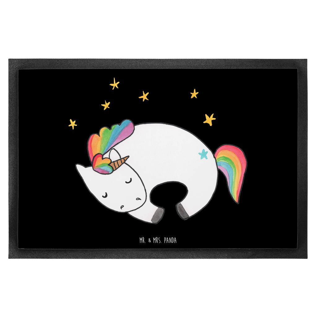 Fußmatte Einhorn Nacht Einhorn, Träume, Traum, Einhörner, unicorn, Realität, Menschen, Geschenk, Ruhe, Freundin Türvorleger, Schmutzmatte, Fußabtreter, Matte, Schmutzfänger, Fußabstreifer, Schmutzfangmatte, Türmatte, Motivfußmatte,  Haustürmatte, Vorleger  Einhorn, Einhörner, Einhorn Deko, Pegasus, Unicorn