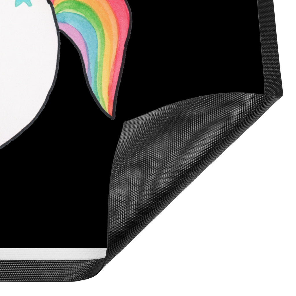 Fußmatte Einhorn Nacht Einhorn, Träume, Traum, Einhörner, unicorn, Realität, Menschen, Geschenk, Ruhe, Freundin Türvorleger, Schmutzmatte, Fußabtreter, Matte, Schmutzfänger, Fußabstreifer, Schmutzfangmatte, Türmatte, Motivfußmatte,  Haustürmatte, Vorleger  Einhorn, Einhörner, Einhorn Deko, Pegasus, Unicorn