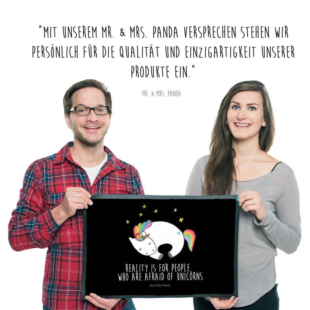 Fußmatte Einhorn Nacht Einhorn, Träume, Traum, Einhörner, unicorn, Realität, Menschen, Geschenk, Ruhe, Freundin Türvorleger, Schmutzmatte, Fußabtreter, Matte, Schmutzfänger, Fußabstreifer, Schmutzfangmatte, Türmatte, Motivfußmatte,  Haustürmatte, Vorleger  Einhorn, Einhörner, Einhorn Deko, Pegasus, Unicorn