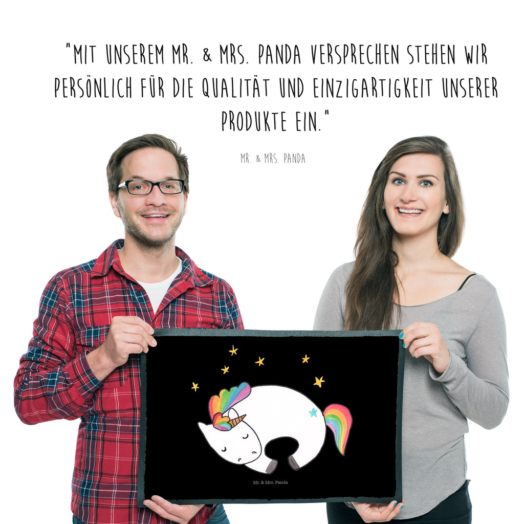 Fußmatte Einhorn Nacht Einhorn, Träume, Traum, Einhörner, unicorn, Realität, Menschen, Geschenk, Ruhe, Freundin Türvorleger, Schmutzmatte, Fußabtreter, Matte, Schmutzfänger, Fußabstreifer, Schmutzfangmatte, Türmatte, Motivfußmatte,  Haustürmatte, Vorleger  Einhorn, Einhörner, Einhorn Deko, Pegasus, Unicorn