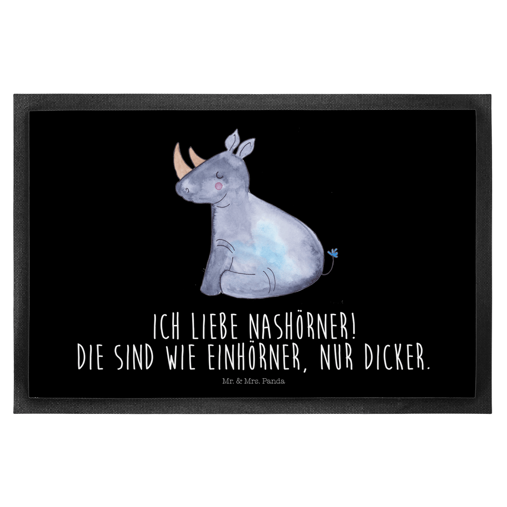 Fußmatte Einhorn Nashorn Einhorn, Unicorn, Regenbogen, witzig, lustig, Zoo, Glitzer, Einhornpower, Erwachsenwerden, Nashorn, Nashörner Türvorleger, Schmutzmatte, Fußabtreter, Matte, Schmutzfänger, Fußabstreifer, Schmutzfangmatte, Türmatte, Motivfußmatte,  Haustürmatte, Vorleger  Einhorn, Einhörner, Einhorn Deko, Pegasus, Unicorn