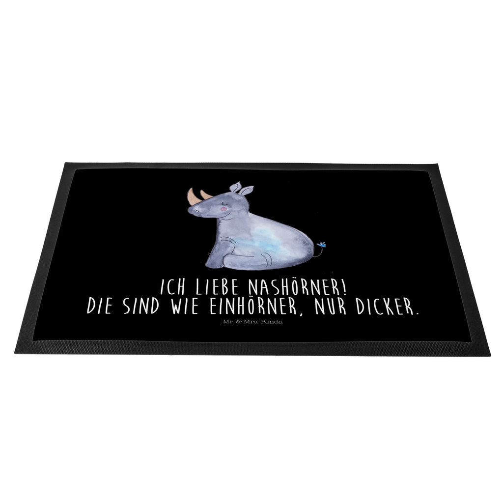 Fußmatte Einhorn Nashorn Einhorn, Unicorn, Regenbogen, witzig, lustig, Zoo, Glitzer, Einhornpower, Erwachsenwerden, Nashorn, Nashörner Türvorleger, Schmutzmatte, Fußabtreter, Matte, Schmutzfänger, Fußabstreifer, Schmutzfangmatte, Türmatte, Motivfußmatte,  Haustürmatte, Vorleger  Einhorn, Einhörner, Einhorn Deko, Pegasus, Unicorn