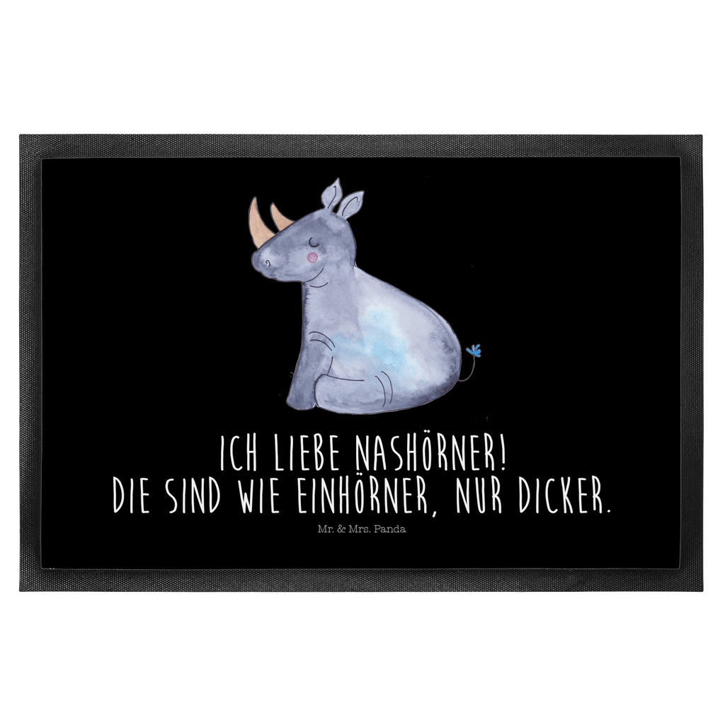 Fußmatte Einhorn Nashorn Einhorn, Unicorn, Regenbogen, witzig, lustig, Zoo, Glitzer, Einhornpower, Erwachsenwerden, Nashorn, Nashörner Türvorleger, Schmutzmatte, Fußabtreter, Matte, Schmutzfänger, Fußabstreifer, Schmutzfangmatte, Türmatte, Motivfußmatte,  Haustürmatte, Vorleger  Einhorn, Einhörner, Einhorn Deko, Pegasus, Unicorn