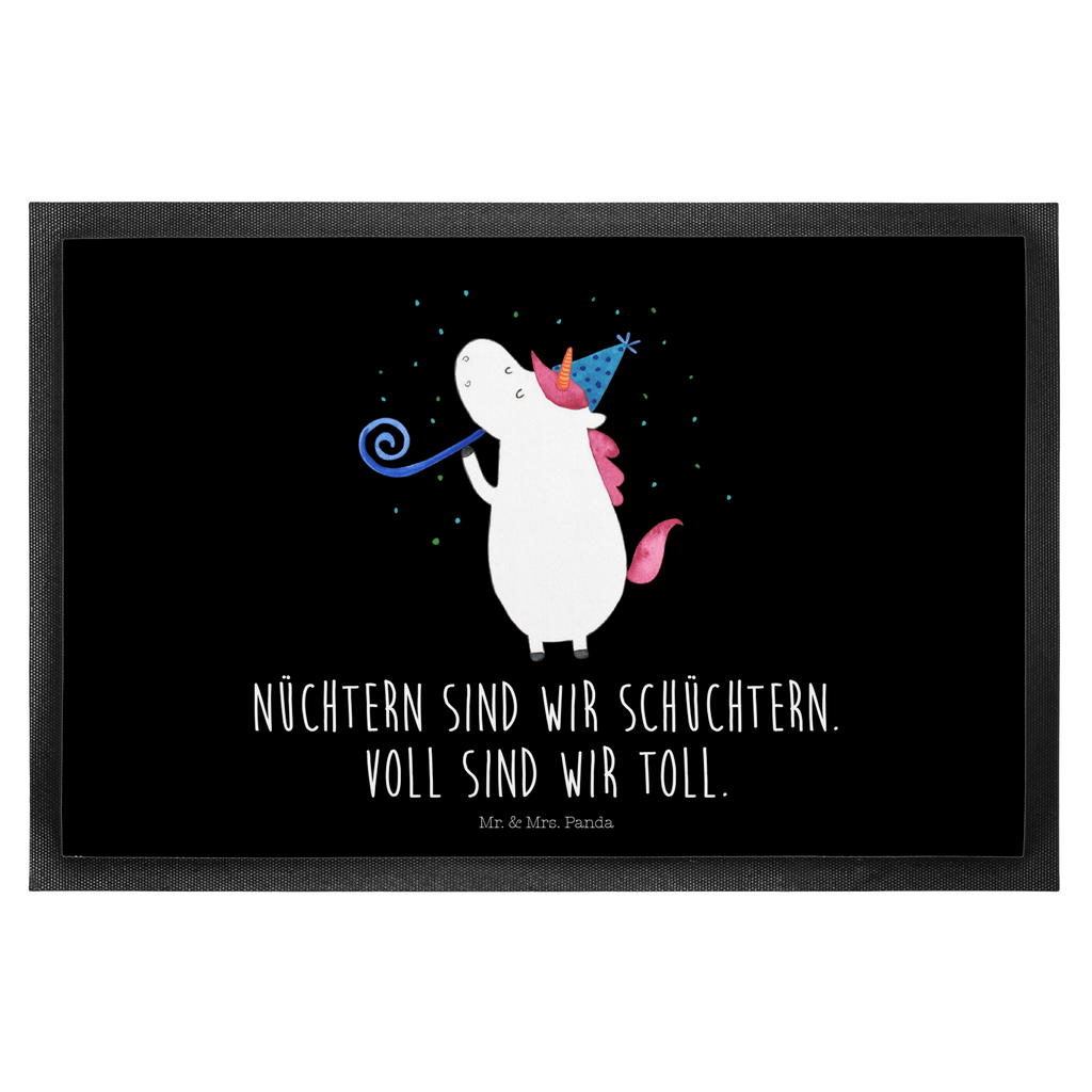 Fußmatte Einhorn Party Einhörner, Unicorn, Einhorn, Glitzer, Konfetti, Party, Geburtstag, Feier, Fest, Alkohol, Disco, Club Türvorleger, Schmutzmatte, Fußabtreter, Matte, Schmutzfänger, Fußabstreifer, Schmutzfangmatte, Türmatte, Motivfußmatte,  Haustürmatte, Vorleger  Einhorn, Einhörner, Einhorn Deko, Pegasus, Unicorn