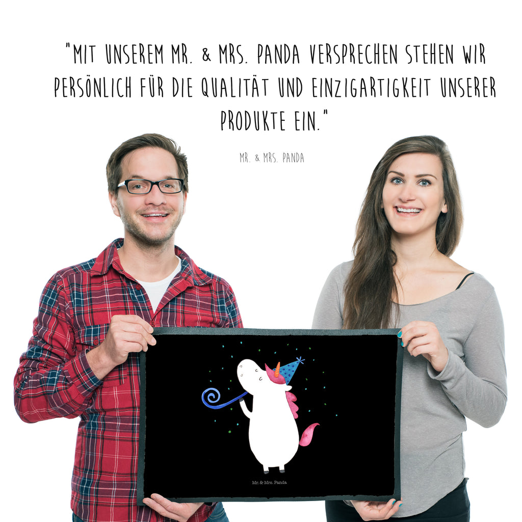 Fußmatte Einhorn Party Einhörner, Unicorn, Einhorn, Glitzer, Konfetti, Party, Geburtstag, Feier, Fest, Alkohol, Disco, Club Türvorleger, Schmutzmatte, Fußabtreter, Matte, Schmutzfänger, Fußabstreifer, Schmutzfangmatte, Türmatte, Motivfußmatte,  Haustürmatte, Vorleger  Einhorn, Einhörner, Einhorn Deko, Pegasus, Unicorn