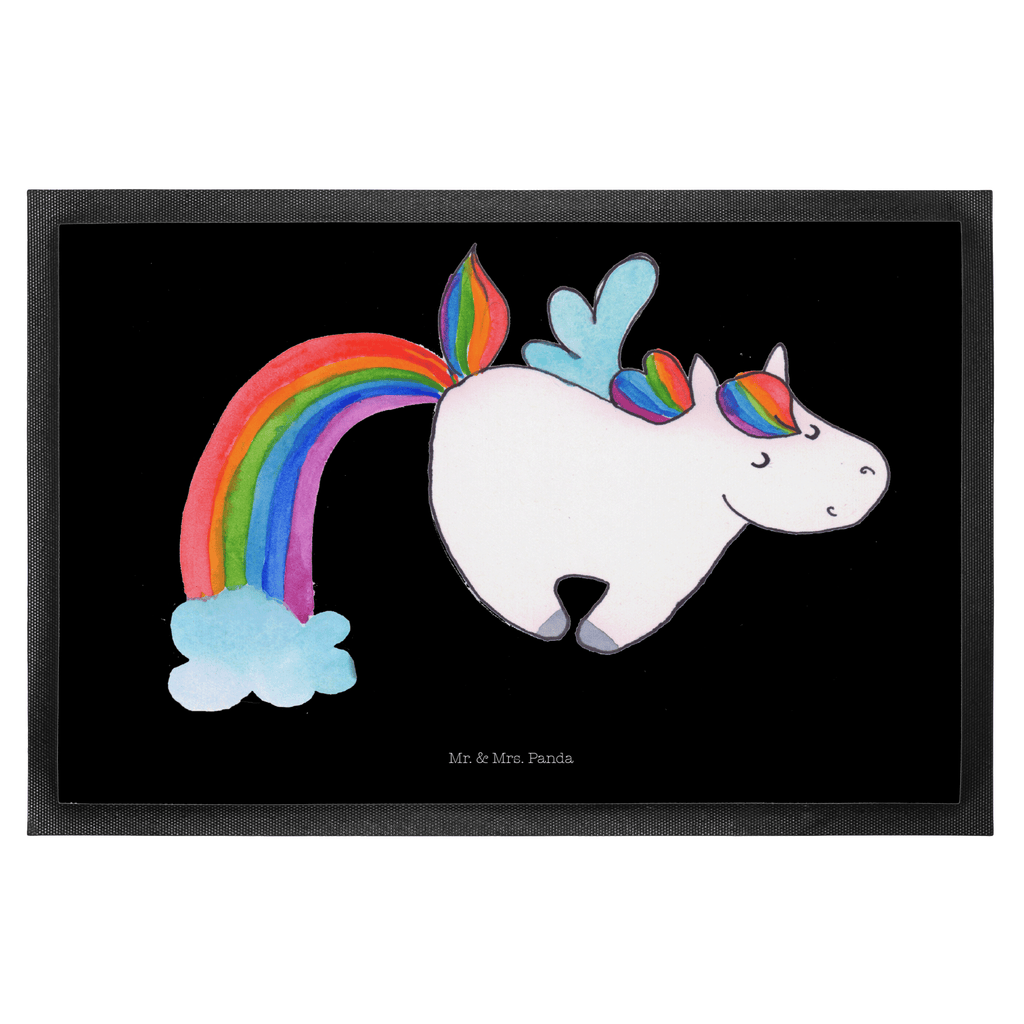 Fußmatte Einhorn Pegasus Türvorleger, Schmutzmatte, Fußabtreter, Matte, Schmutzfänger, Fußabstreifer, Schmutzfangmatte, Türmatte, Motivfußmatte, Haustürmatte, Vorleger, Einhorn, Einhörner, Einhorn Deko, Pegasus, Unicorn, Regenbogen, Spielen, Realität, Glitzer, Erwachsenwerden