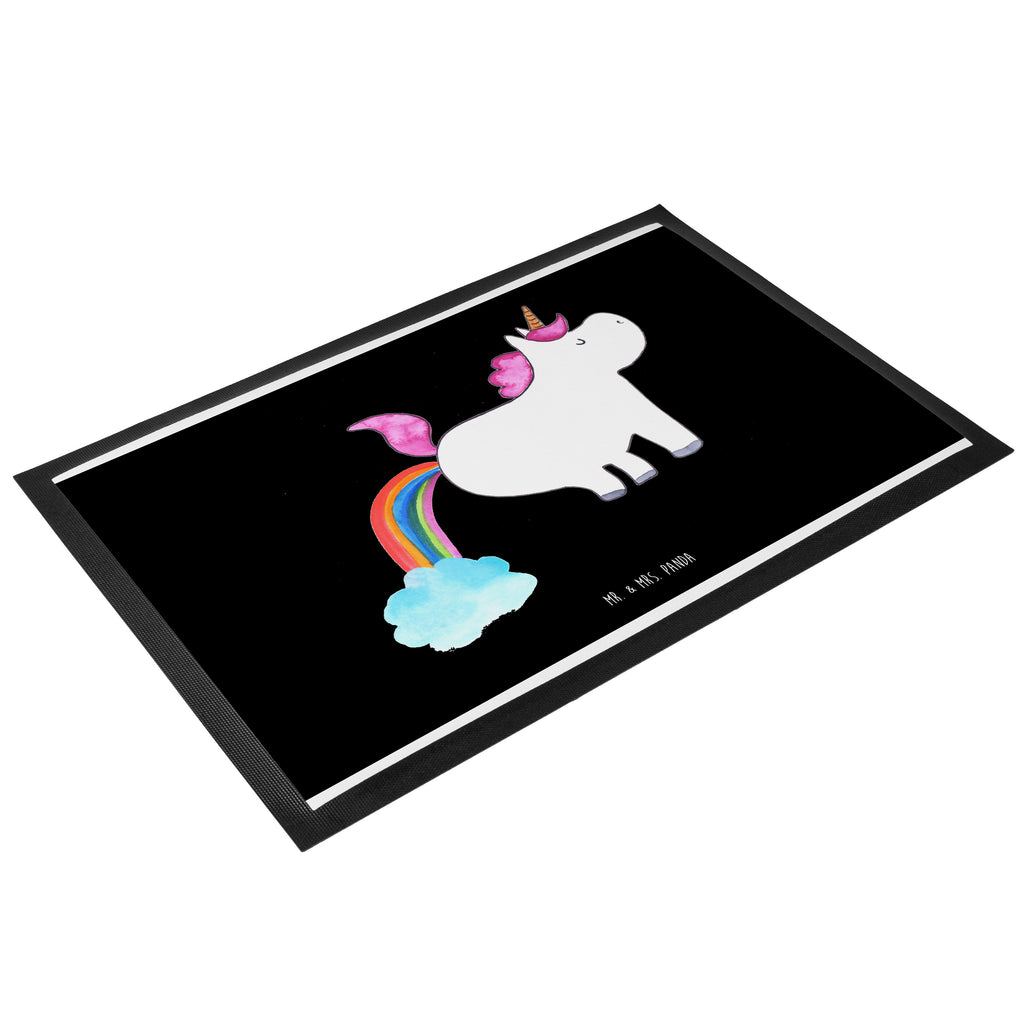 Fußmatte Einhorn Pupsend Einhorn, Pups, Unicorn, Regenbogen, Glitzer, Einhornpower, Erwachsenwerden, Spaß, lustig, Freundin  Türvorleger, Schmutzmatte, Fußabtreter, Matte, Schmutzfänger, Fußabstreifer, Schmutzfangmatte, Türmatte, Motivfußmatte,  Haustürmatte, Vorleger  Einhorn, Einhörner, Einhorn Deko, Pegasus, Unicorn