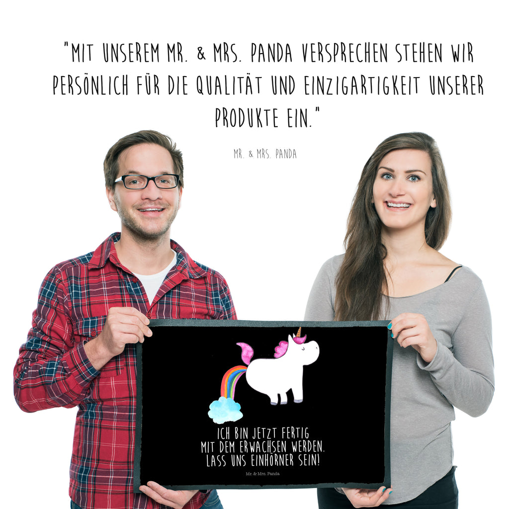 Fußmatte Einhorn Pupsend Einhorn, Pups, Unicorn, Regenbogen, Glitzer, Einhornpower, Erwachsenwerden, Spaß, lustig, Freundin  Türvorleger, Schmutzmatte, Fußabtreter, Matte, Schmutzfänger, Fußabstreifer, Schmutzfangmatte, Türmatte, Motivfußmatte,  Haustürmatte, Vorleger  Einhorn, Einhörner, Einhorn Deko, Pegasus, Unicorn