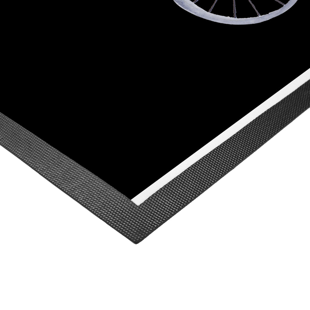 Fußmatte Einhorn Radfahrer Türvorleger, Schmutzmatte, Fußabtreter, Matte, Schmutzfänger, Fußabstreifer, Schmutzfangmatte, Türmatte, Motivfußmatte, Haustürmatte, Vorleger, Einhorn, Einhörner, Einhorn Deko, Pegasus, Unicorn, Radfahren, Radfahrer, Rad, Bike, Feenstaub, Konfetti, Luxusproblem, Kummer, Liebeskummer