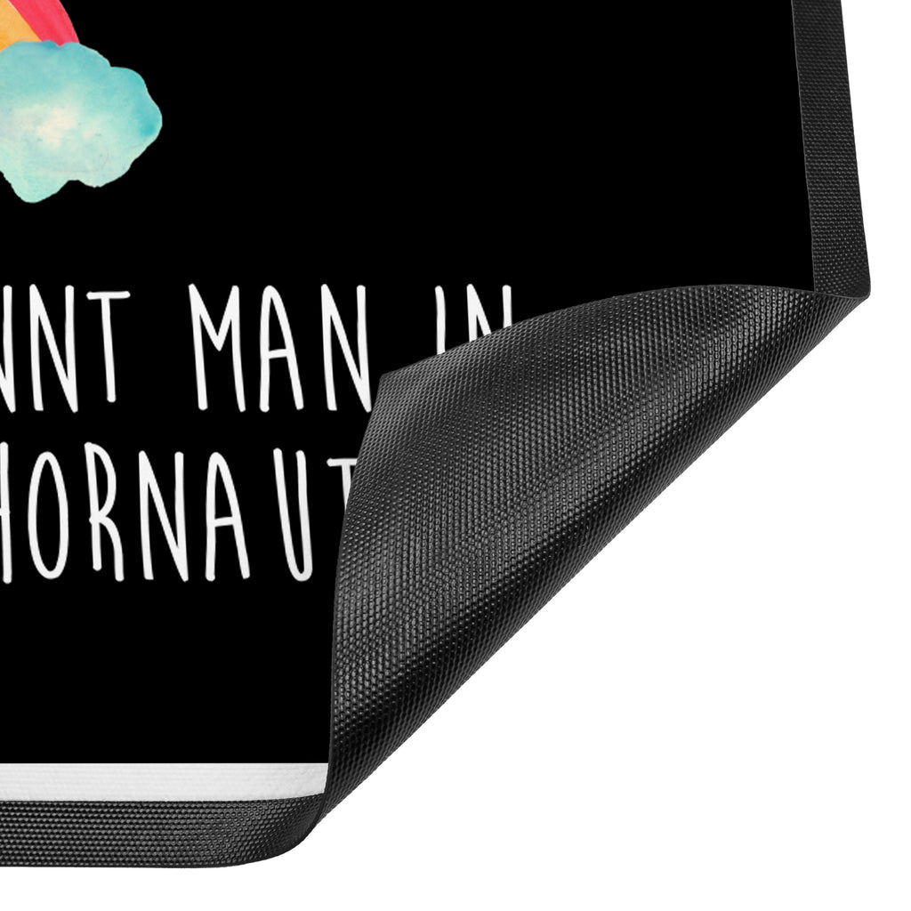 Fußmatte Einhorn Regenbogen Einhorn, Unicorn, Regenbogen, Glitzer, Einhornpower, Erwachsenwerden,  Einhornautobahn Türvorleger, Schmutzmatte, Fußabtreter, Matte, Schmutzfänger, Fußabstreifer, Schmutzfangmatte, Türmatte, Motivfußmatte,  Haustürmatte, Vorleger  Einhorn, Einhörner, Einhorn Deko, Pegasus, Unicorn