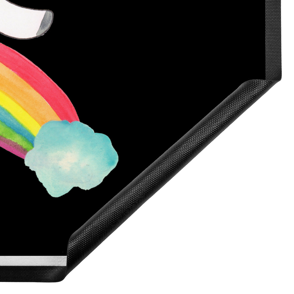 Fußmatte Einhorn Regenbogen Einhorn, Unicorn, Regenbogen, Glitzer, Einhornpower, Erwachsenwerden,  Einhornautobahn Türvorleger, Schmutzmatte, Fußabtreter, Matte, Schmutzfänger, Fußabstreifer, Schmutzfangmatte, Türmatte, Motivfußmatte,  Haustürmatte, Vorleger  Einhorn, Einhörner, Einhorn Deko, Pegasus, Unicorn