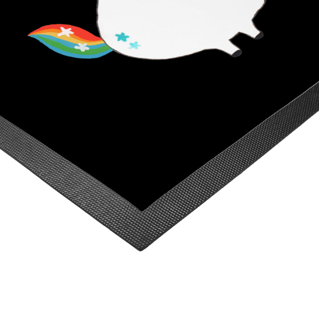 Fußmatte Einhorn Sänger Türvorleger, Schmutzmatte, Fußabtreter, Matte, Schmutzfänger, Fußabstreifer, Schmutzfangmatte, Türmatte, Motivfußmatte, Haustürmatte, Vorleger, Einhorn, Einhörner, Einhorn Deko, Pegasus, Unicorn, Glitzer, Konfetti, Party, Geburtstag, Feier, Fest, Disco, Sängerin, Sänger, Freundin