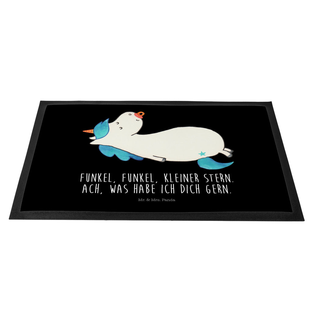 Fußmatte Einhorn Schnullie Einhörner, Unicorn, Einhorn, Baby, Kleinkind, Geburt, Geburtstag, Säugling, Schnuller, Geschenk Geburt, Mutter, Mama Türvorleger, Schmutzmatte, Fußabtreter, Matte, Schmutzfänger, Fußabstreifer, Schmutzfangmatte, Türmatte, Motivfußmatte,  Haustürmatte, Vorleger  Einhorn, Einhörner, Einhorn Deko, Pegasus, Unicorn