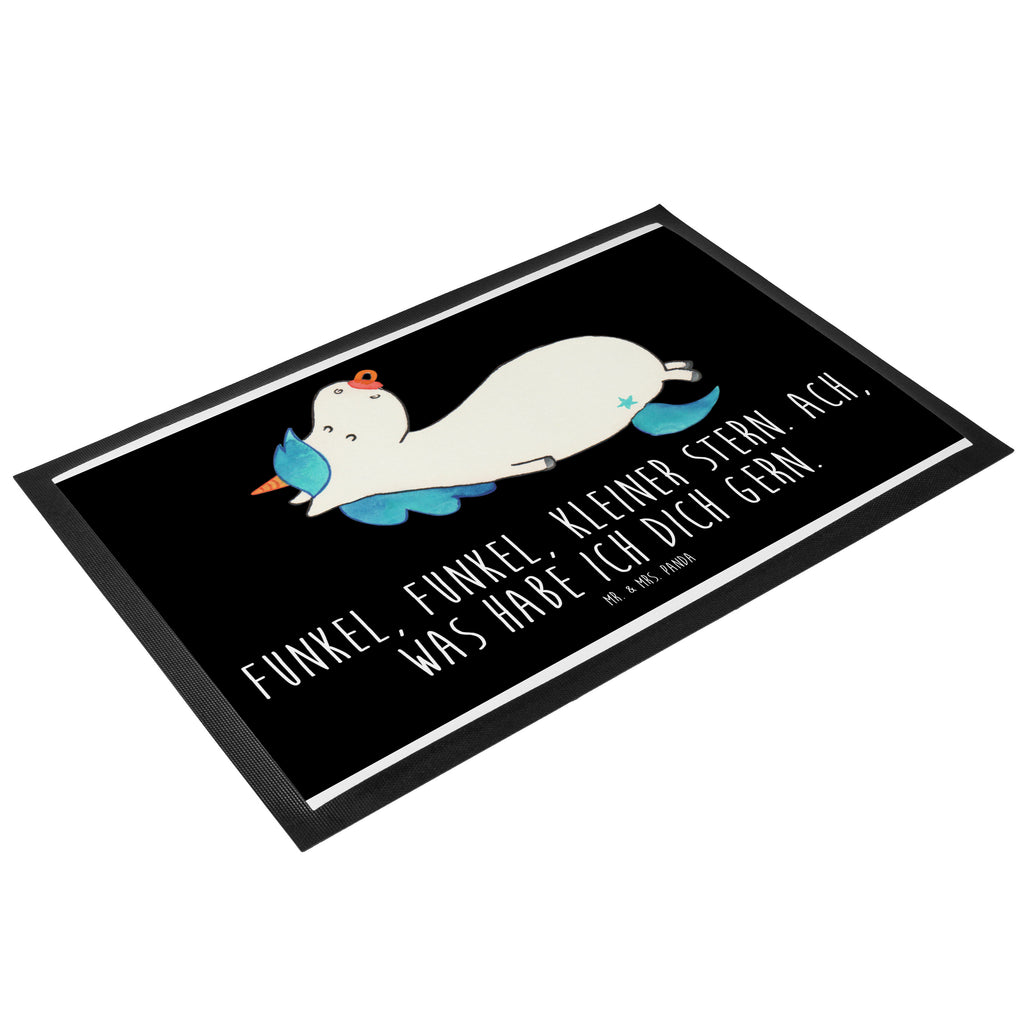 Fußmatte Einhorn Schnullie Einhörner, Unicorn, Einhorn, Baby, Kleinkind, Geburt, Geburtstag, Säugling, Schnuller, Geschenk Geburt, Mutter, Mama Türvorleger, Schmutzmatte, Fußabtreter, Matte, Schmutzfänger, Fußabstreifer, Schmutzfangmatte, Türmatte, Motivfußmatte,  Haustürmatte, Vorleger  Einhorn, Einhörner, Einhorn Deko, Pegasus, Unicorn