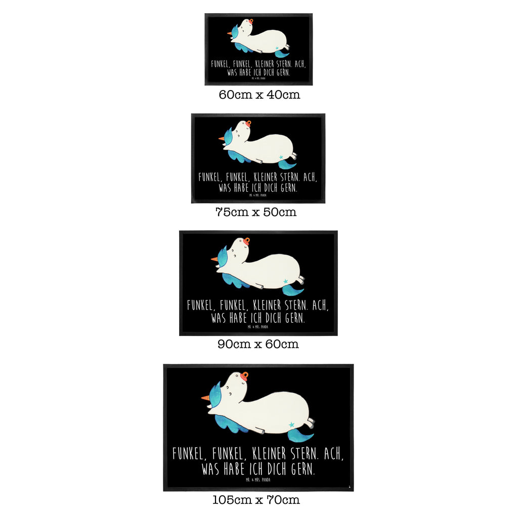 Fußmatte Einhorn Schnullie Einhörner, Unicorn, Einhorn, Baby, Kleinkind, Geburt, Geburtstag, Säugling, Schnuller, Geschenk Geburt, Mutter, Mama Türvorleger, Schmutzmatte, Fußabtreter, Matte, Schmutzfänger, Fußabstreifer, Schmutzfangmatte, Türmatte, Motivfußmatte,  Haustürmatte, Vorleger  Einhorn, Einhörner, Einhorn Deko, Pegasus, Unicorn