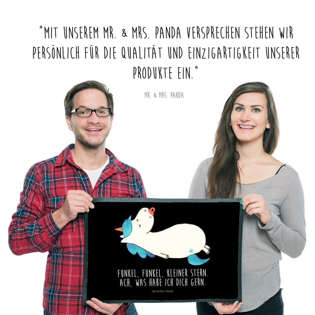 Fußmatte Einhorn Schnullie Einhörner, Unicorn, Einhorn, Baby, Kleinkind, Geburt, Geburtstag, Säugling, Schnuller, Geschenk Geburt, Mutter, Mama Türvorleger, Schmutzmatte, Fußabtreter, Matte, Schmutzfänger, Fußabstreifer, Schmutzfangmatte, Türmatte, Motivfußmatte,  Haustürmatte, Vorleger  Einhorn, Einhörner, Einhorn Deko, Pegasus, Unicorn
